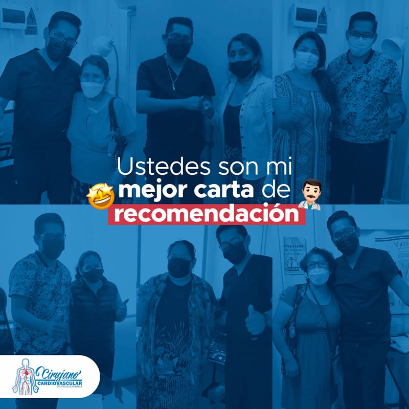 testimonios de pacientes curados de varices e hiperhidrosis por cirujano cardiovascular